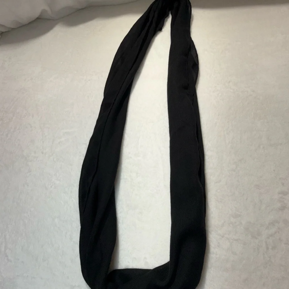 Elegant Black Infinity Scarf